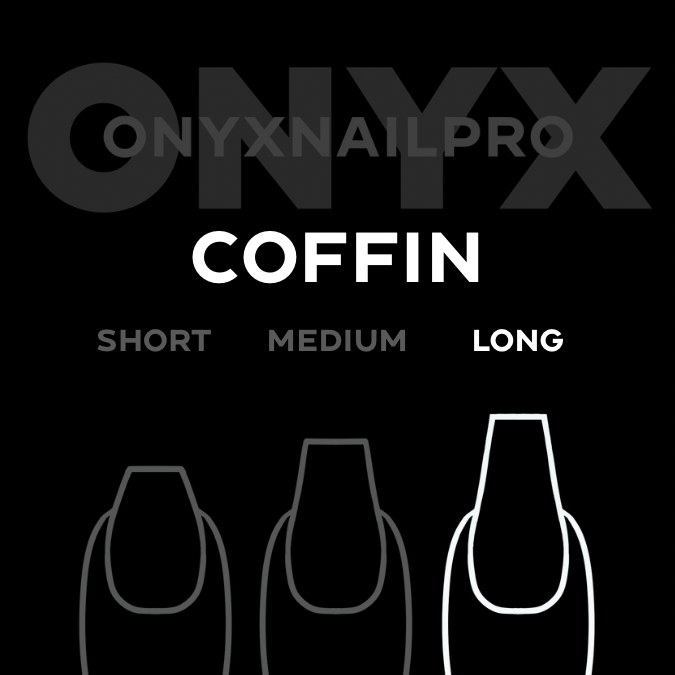 ONYX Pro Tips - Coffin Long (240 pcs)