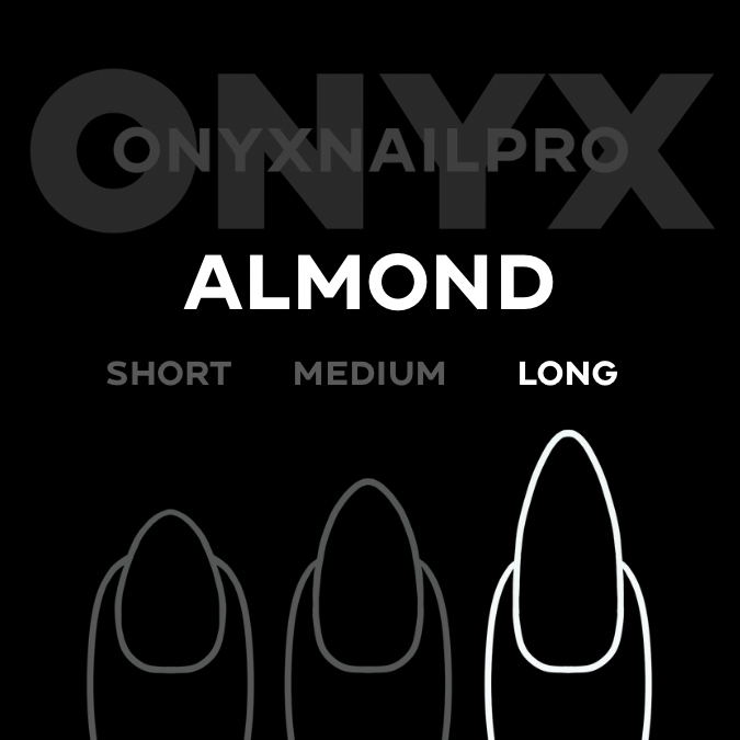 ONYX Pro Tips - Almond Long (240 pcs)